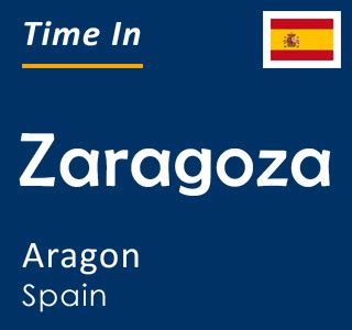 current time in spain zaragoza